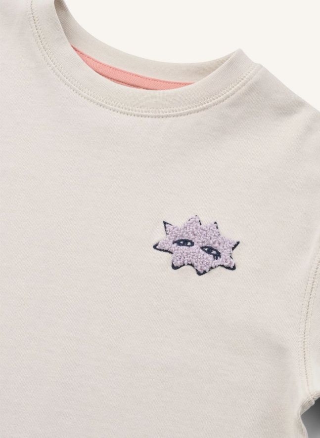 T-shirt Tyler Mood Coton Bio | Ecru