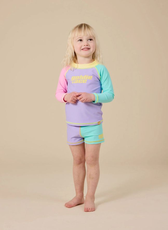 Camiseta de baño Paradise UV Protection | Malva