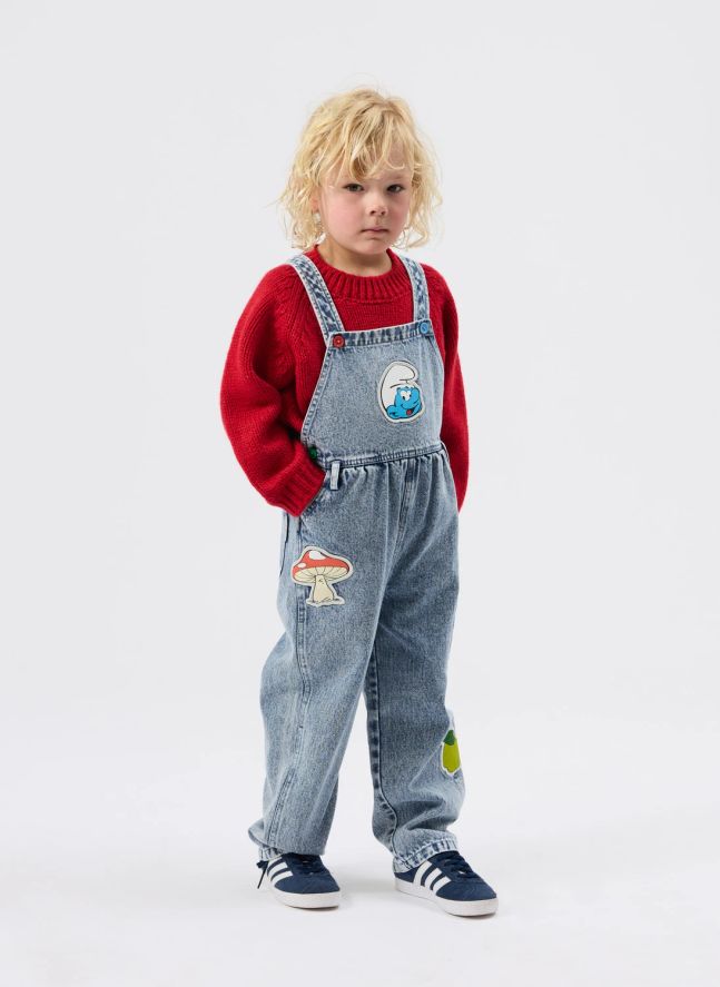 Pull - Goldie + Ace x Schtroumpfs | Rouge