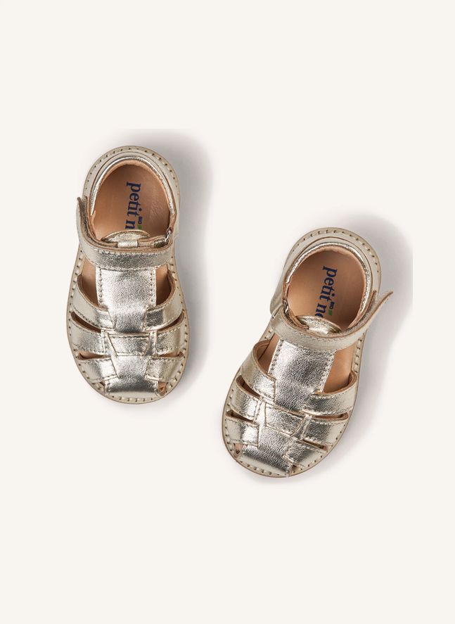 Classic Scratch Sandals | Silver