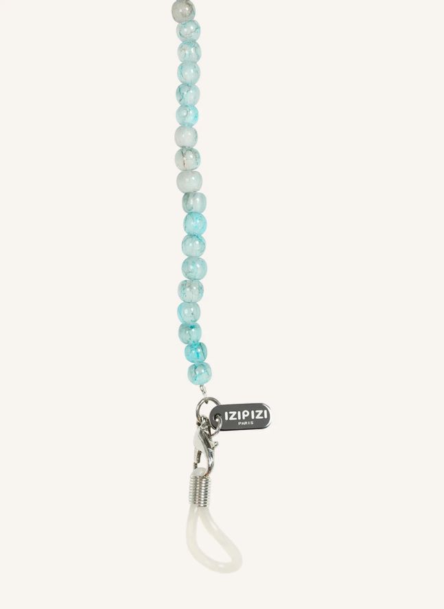 Chaîne de Lunettes Perles | Bleu ciel