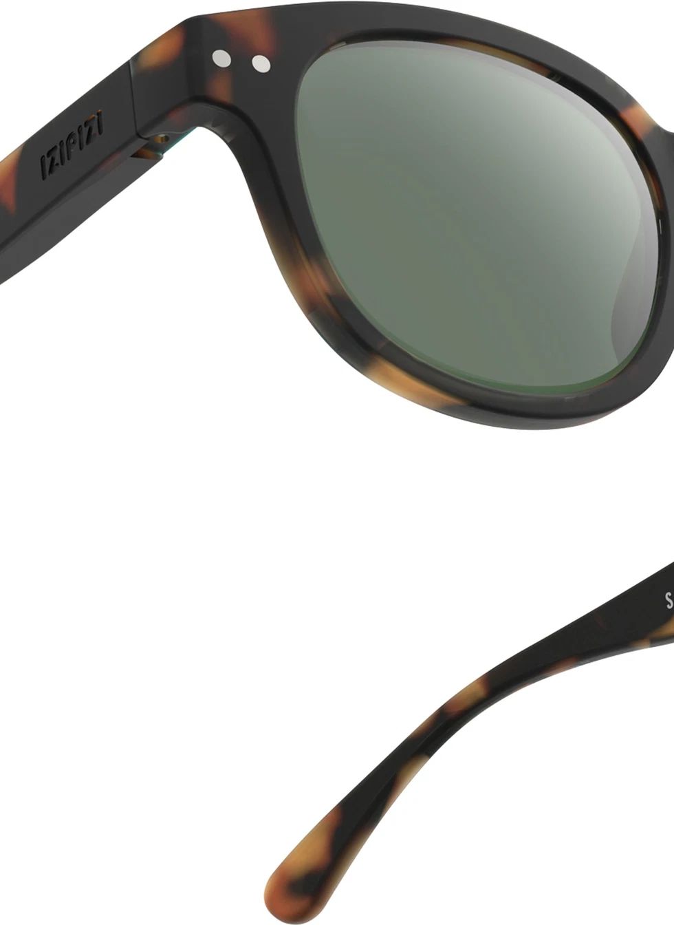 Lunettes de Soleil #C Junior Tortoise | Brun- Image produit n°3