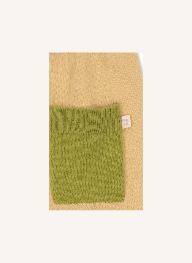 Pantalon Colletti Laine | Jaune