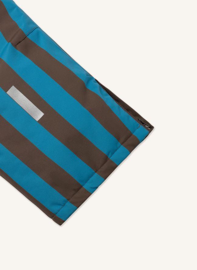 Pantalon de Ski Rayé | Bleu