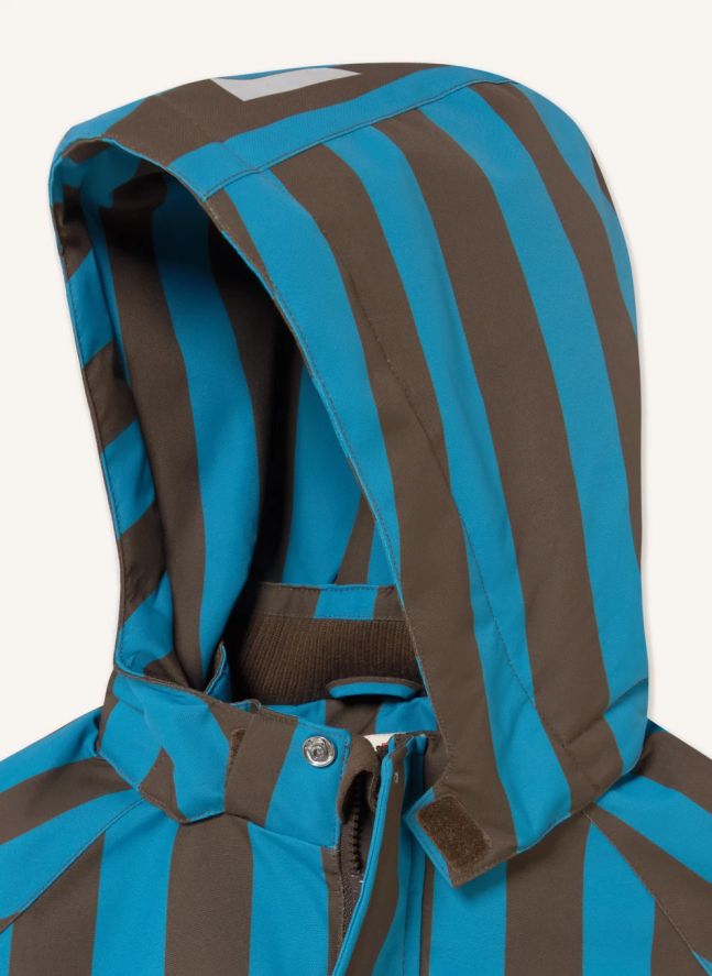 Veste de Ski Rayée | Bleu