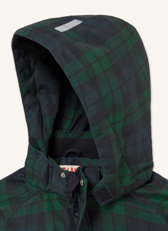 Veste de Ski Carreaux | Vert