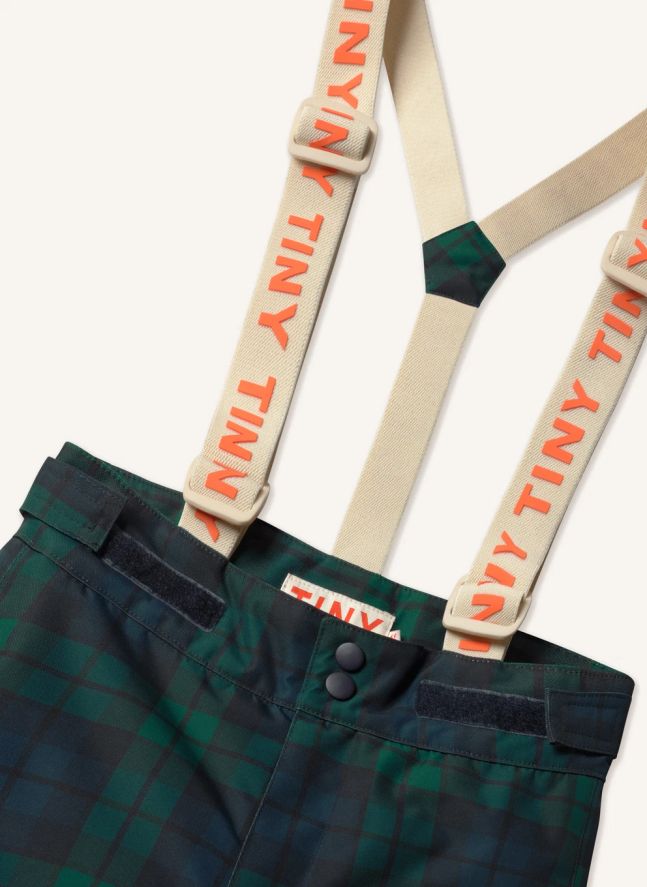 Pantalon de Ski Carreaux | Vert