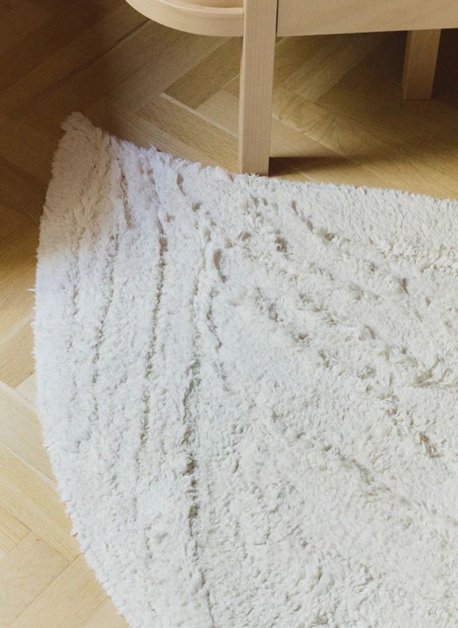 Tapis Cygne | Blanc