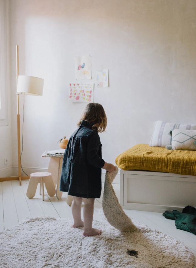 Tapis Lapin | Gris