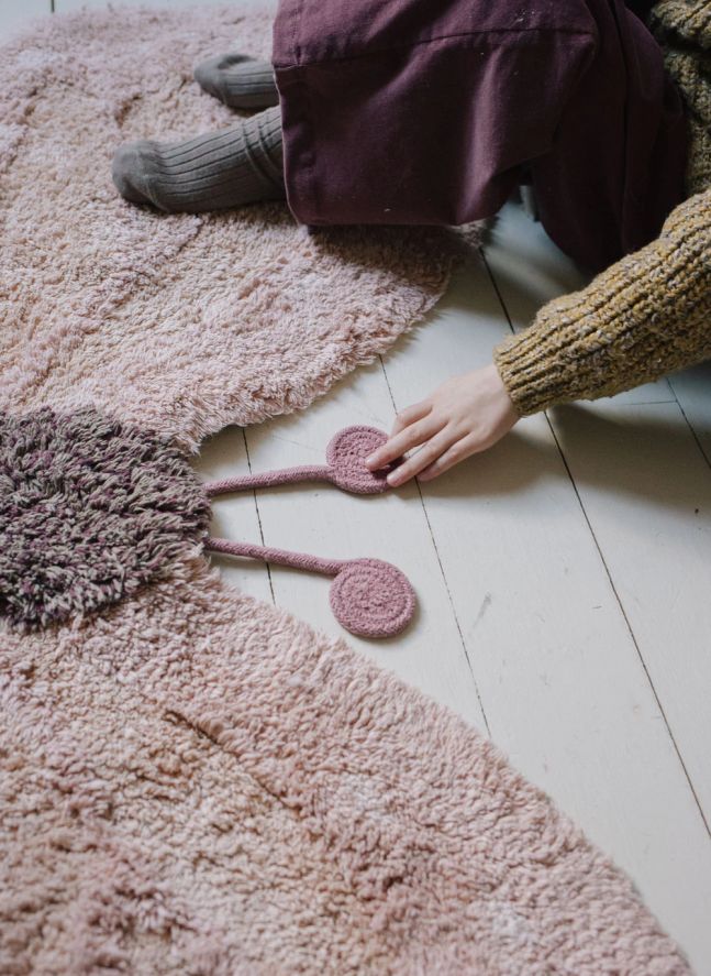 Tapis Papillon | Rose