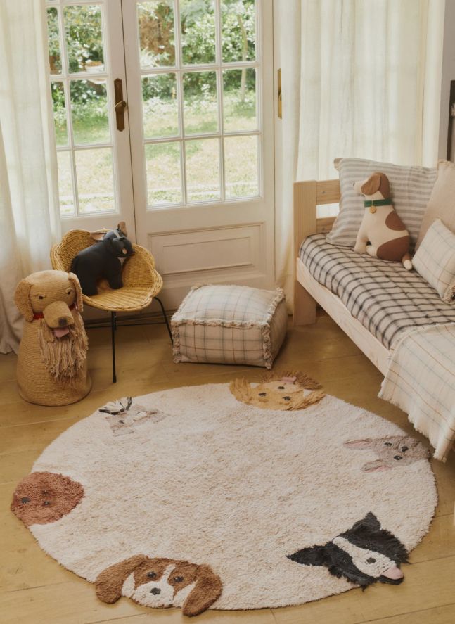 Tapis Chiens  | Gris