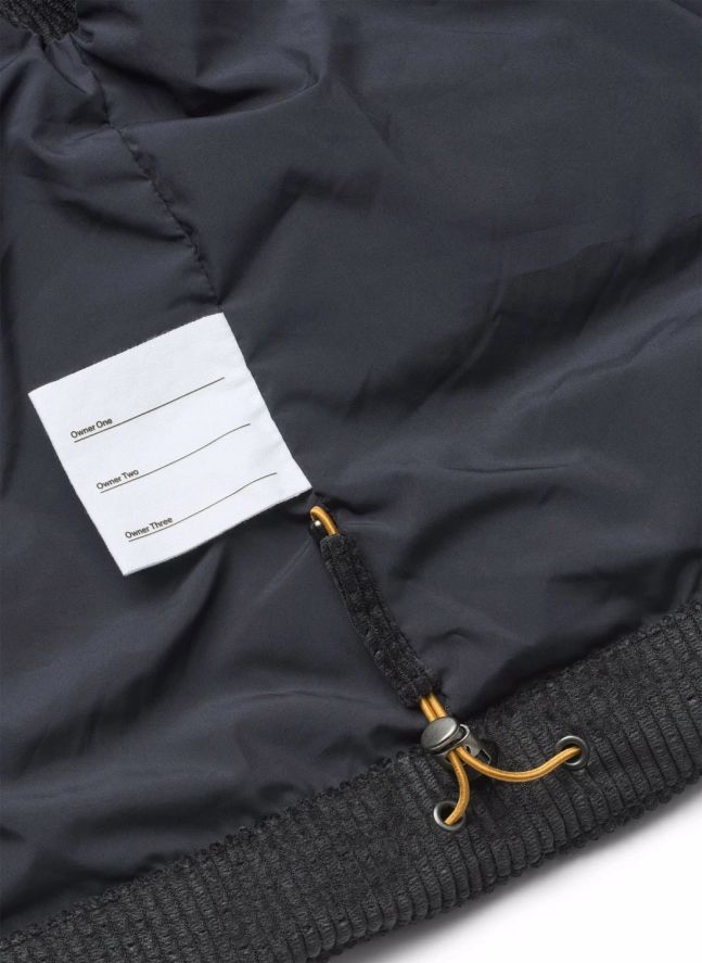 Chaqueta de pluma sin mangas Heike | Negro