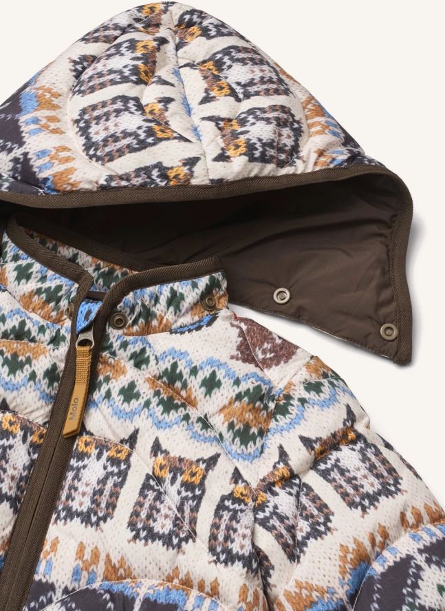 Doudoune Polaire Harmony Fibres Recyclées | Marron