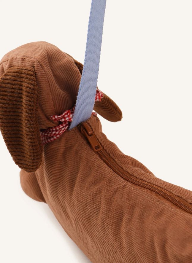 Sac Biscuit Teckel | Marron