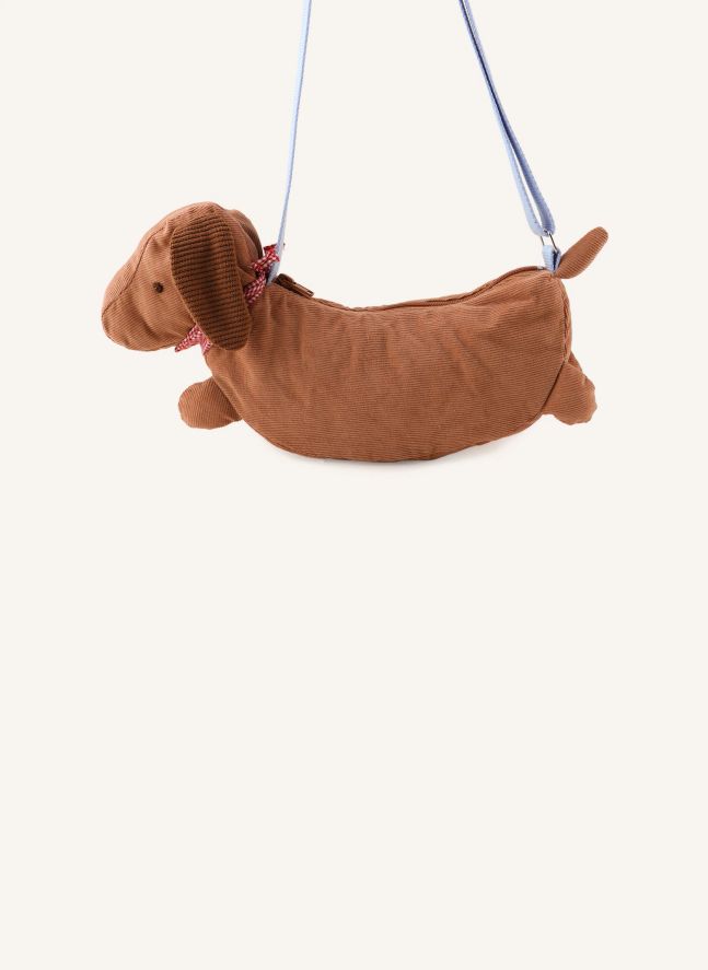 Sac Biscuit Teckel | Marron