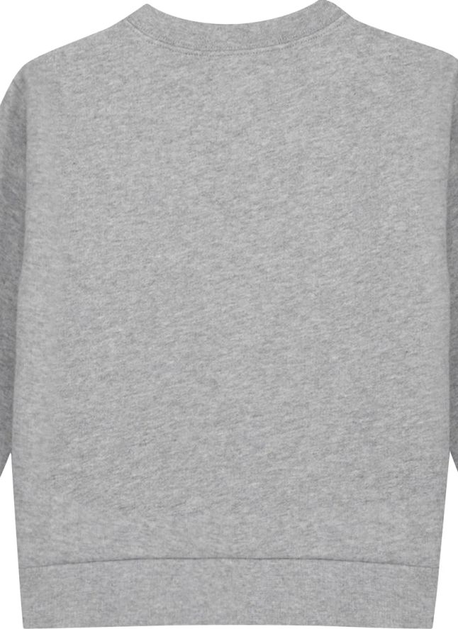 Sweat Happiest | Gris chiné