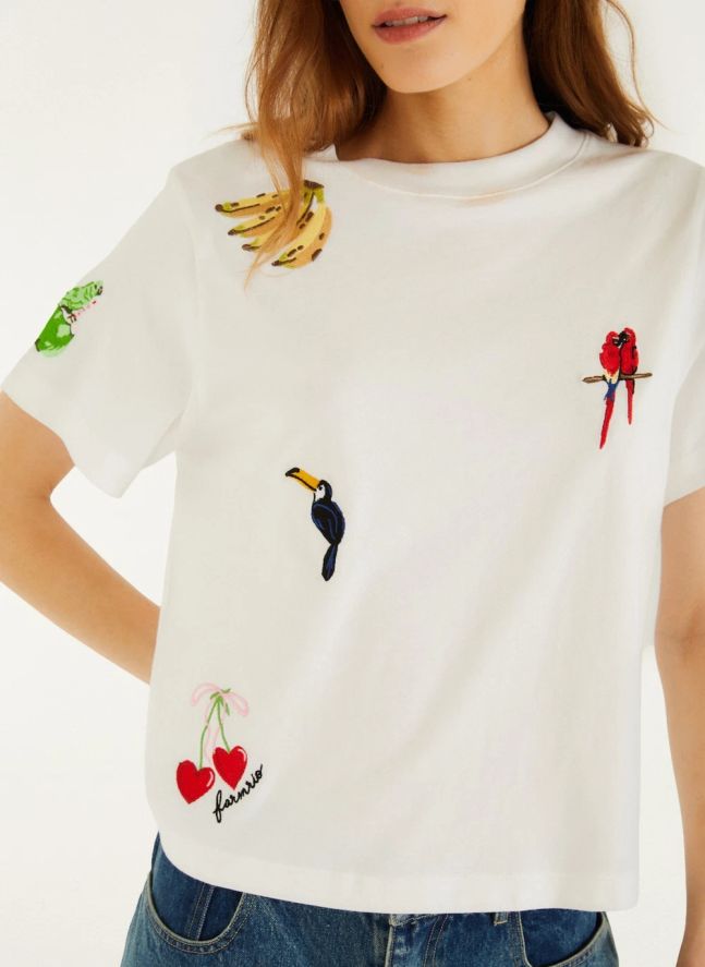 T-shirt Cool Day Coton | Blanc