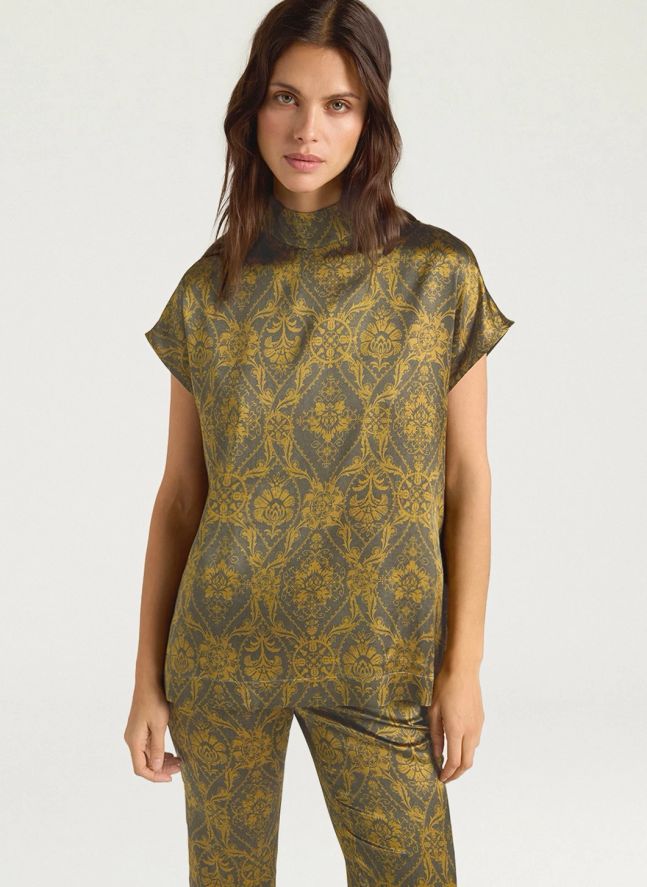 Blouse Ulla Soie | Doré