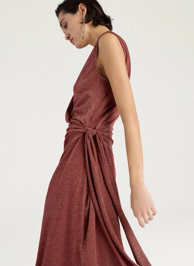 Robe Roca Irrisé | Rouge