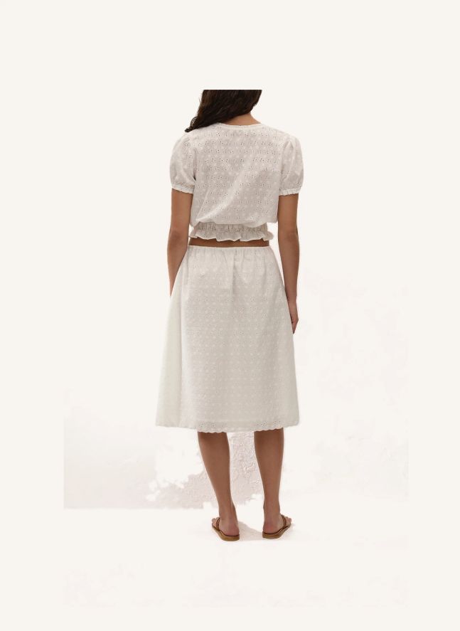 Top Santana Coton | Blanc