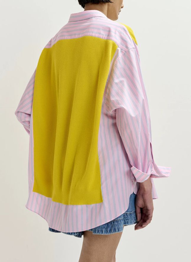 Chemise Combo Jit | Jaune citron