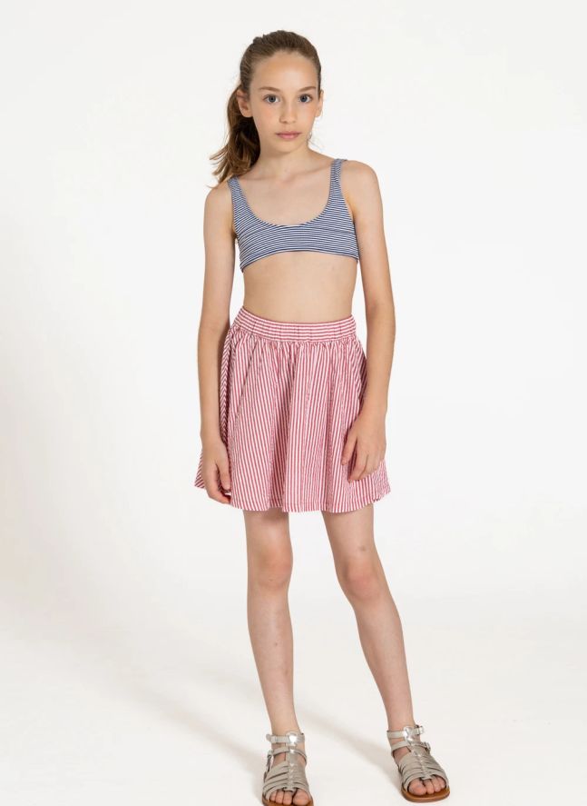 Maillot de Bain Loan Rayé | Bleu marine