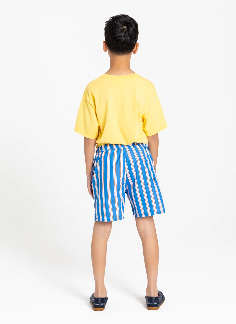 Short de Bain Archie Rayé | Bleu électrique- Image produit n°6