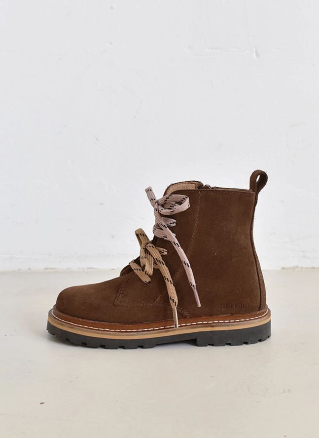 Boots Lace Charly Suede | Brown