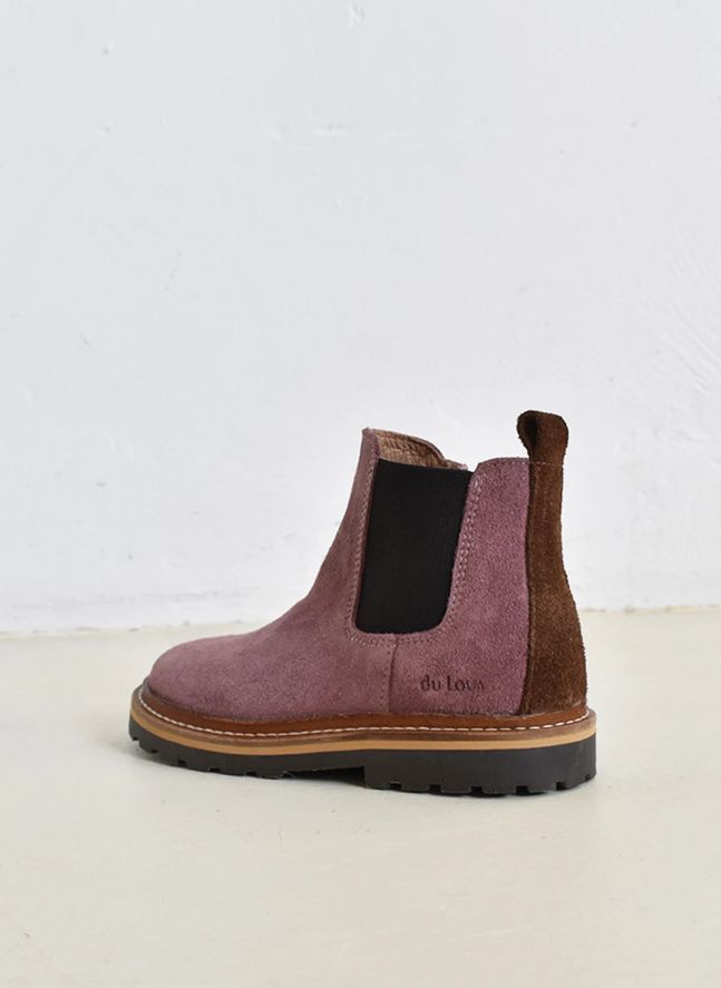Boots Louis Suède | Pink