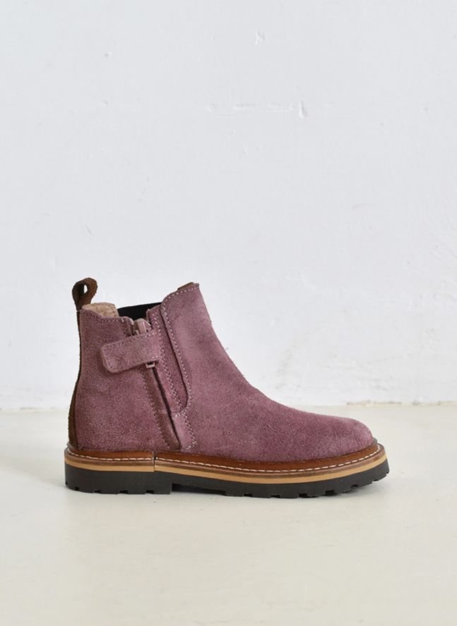 Boots Louis Suède | Pink