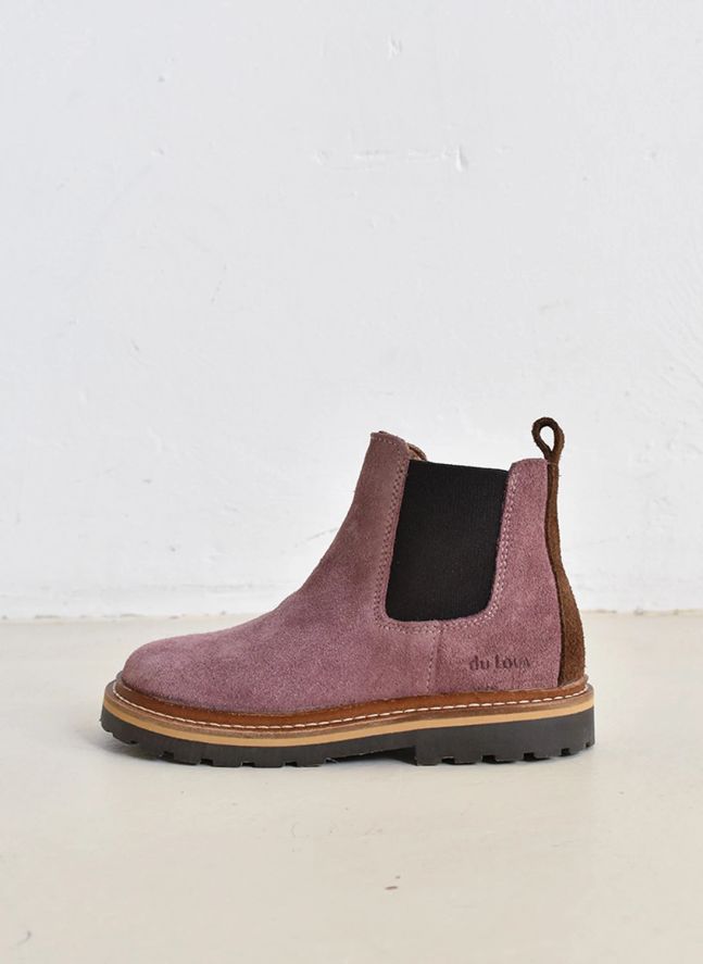 Boots Louis Suède | Pink