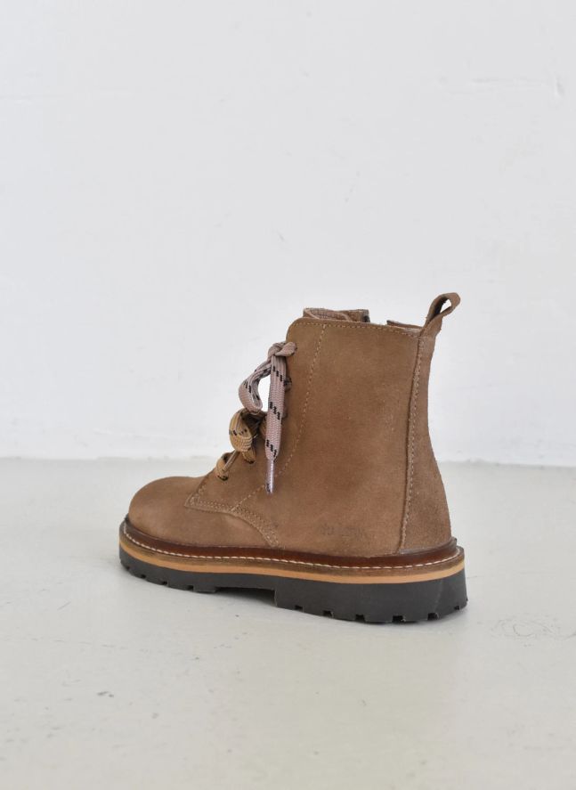 Boots Lace Charly Suede | Beige