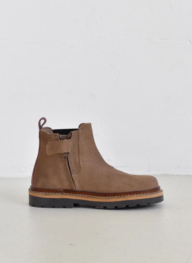 Boots Louis Suède | Beige