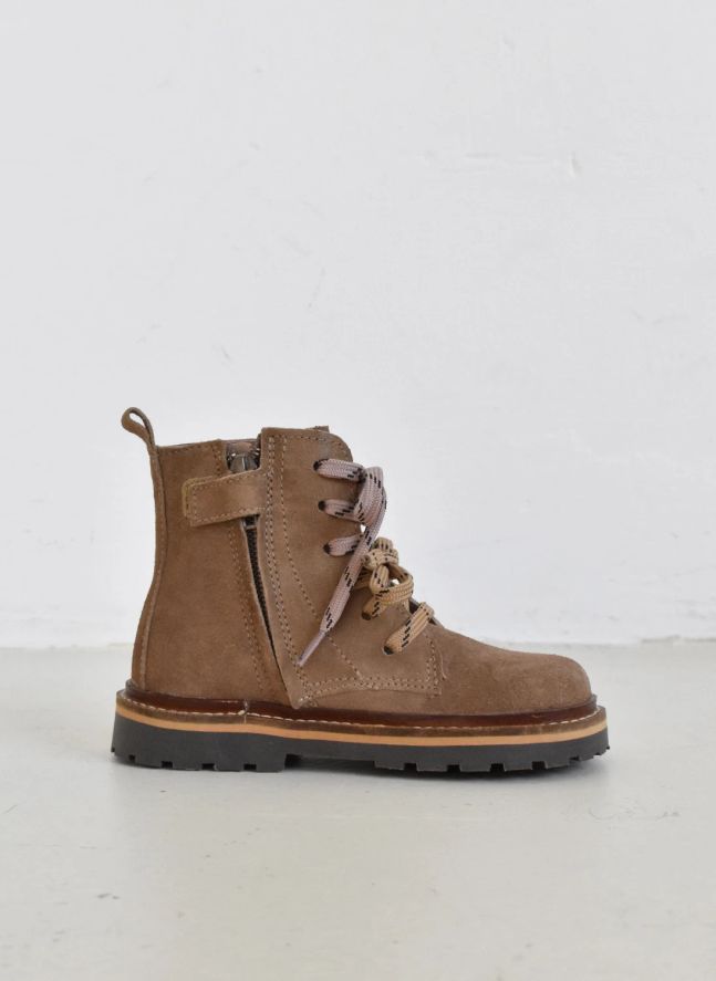 Boots Lace Charly Suede | Beige