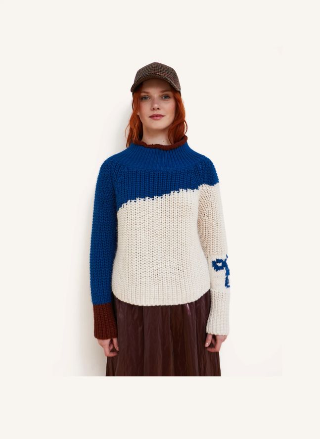 Pull Mow Laine | Bleu marine
