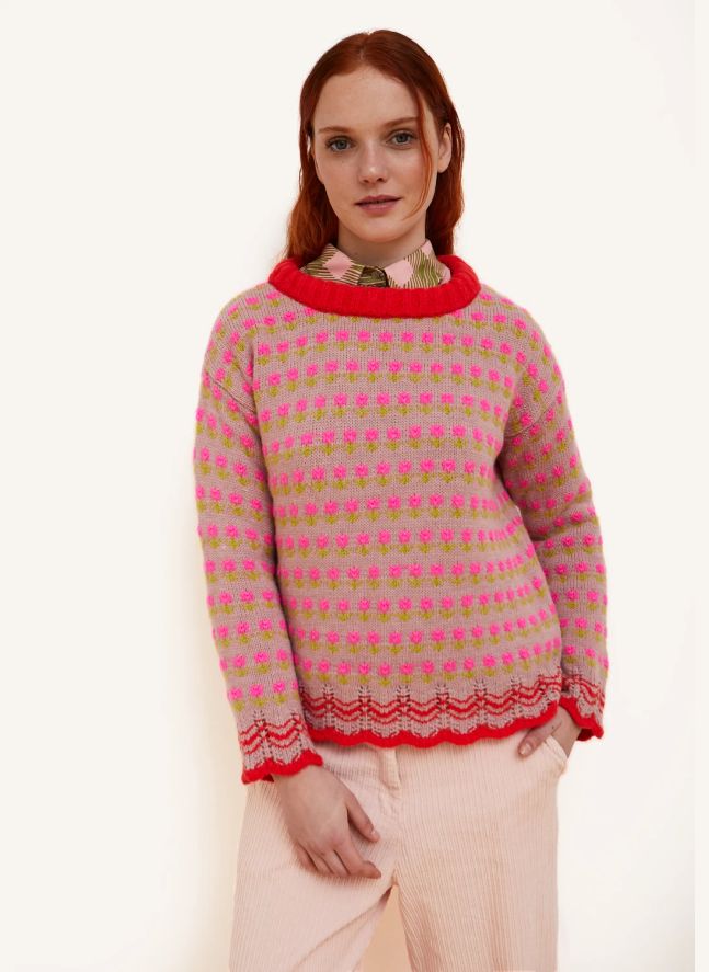 Pull Prado Jersey | Rose