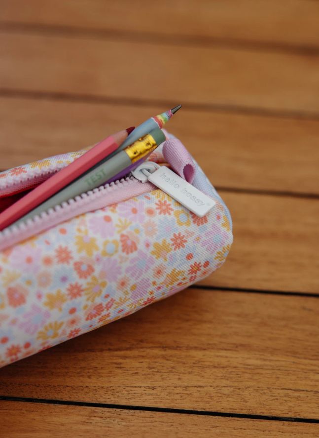 Trousse Retro Flowers  | Rose