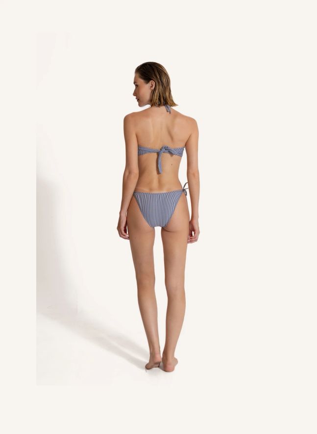 Haut de Maillot Abbie Rayé | Bleu marine