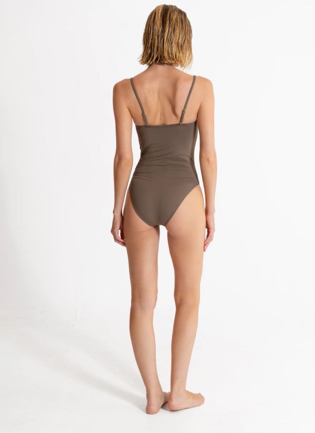 Maillot de Bain Annabelle | Marron glacé