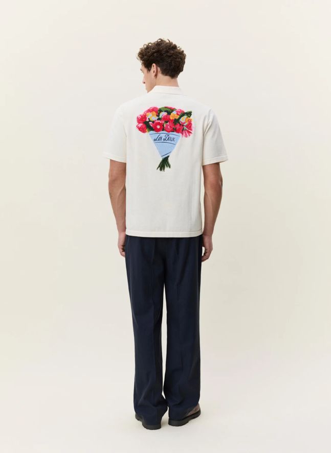 Chemise Bouquet | Blanc cassé