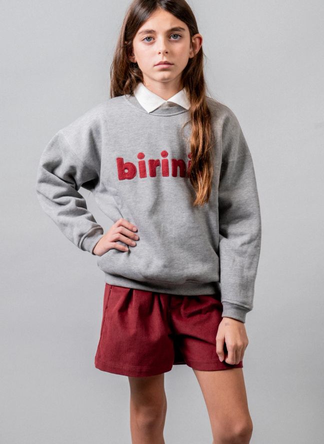 Sweat Birinit Coton Bio | Gris