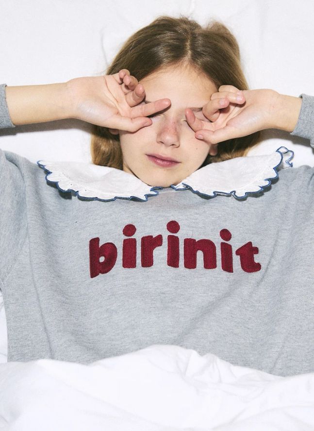 Sweat Birinit Coton Bio | Gris