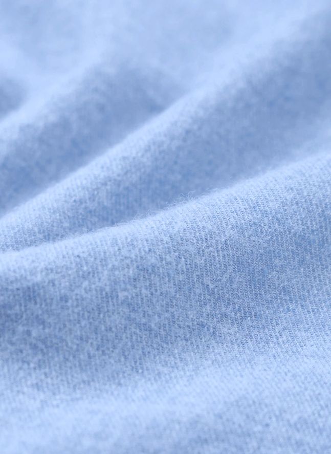 Chemise Square Coton | Bleu Clair