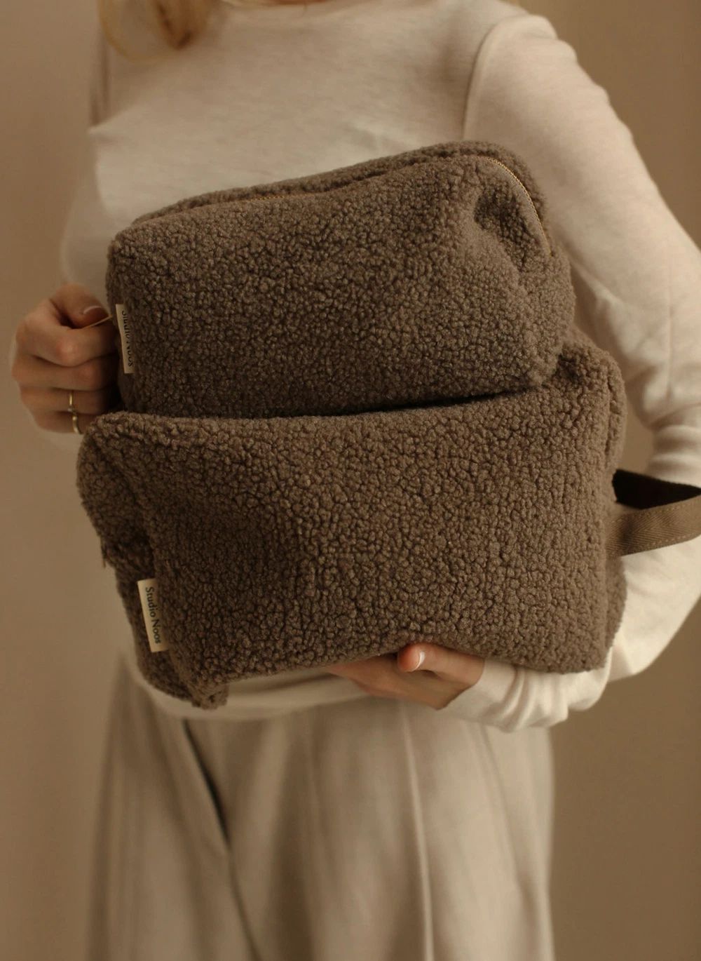 Grande trousse de toilette | Brun- Image produit n°6