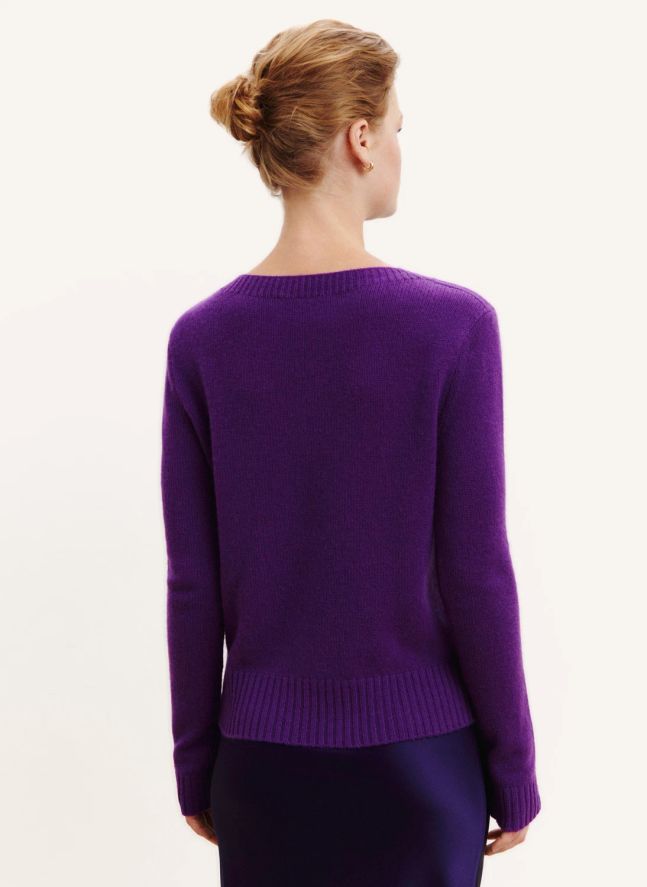 Pull Léa Cachemire | Violet