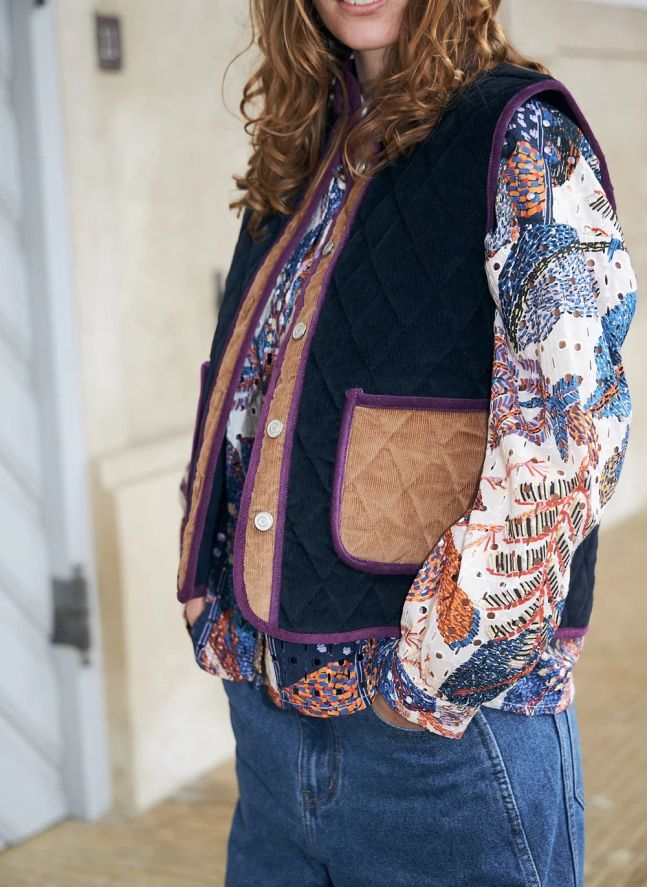 Veste Cairo Coton | Prune