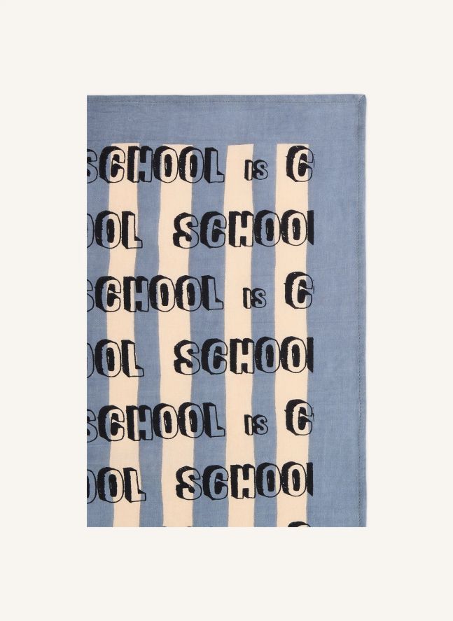 Petit Foulard Manika Cool School | Bleu ciel