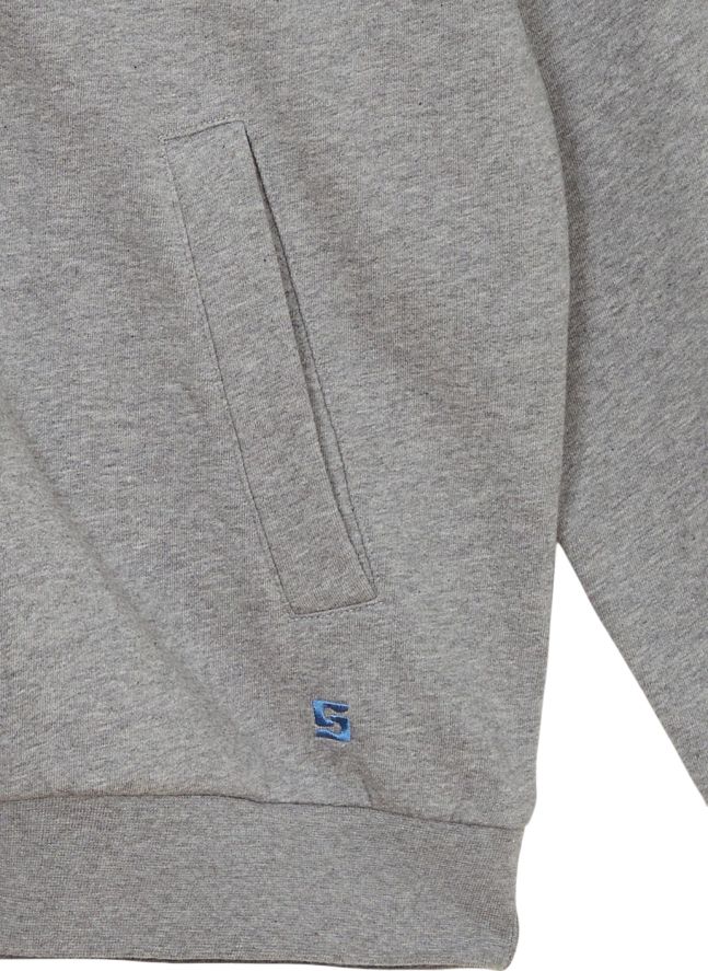 Sweat Capuche Mambo Coton Bio | Gris chiné