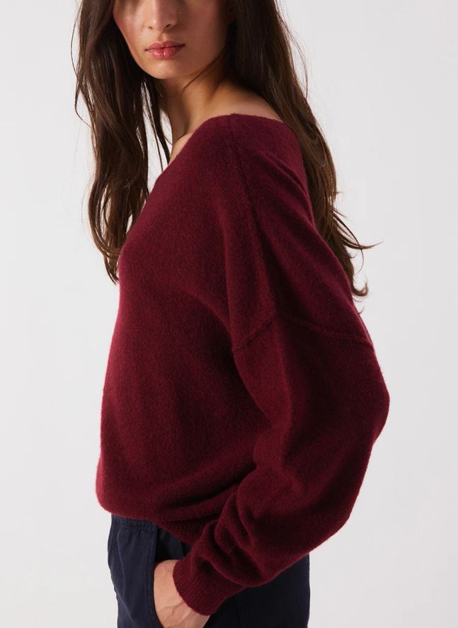 Pull Damsville Laine | Cerisier
