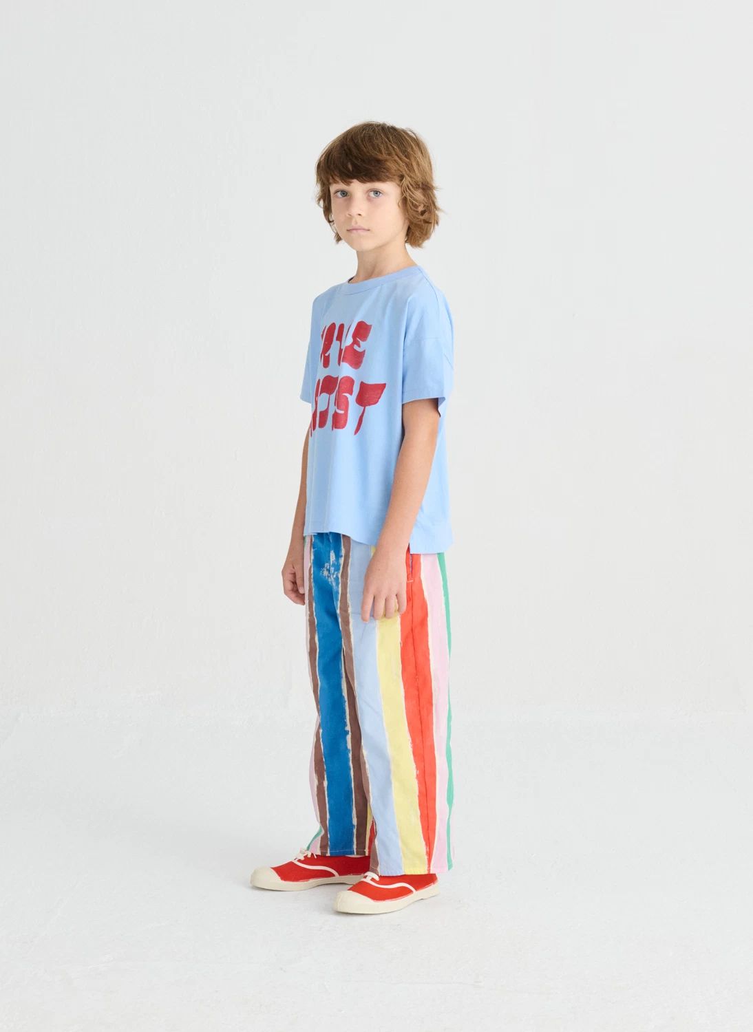 Pantalon Rayé | Bleu- Image produit n°5